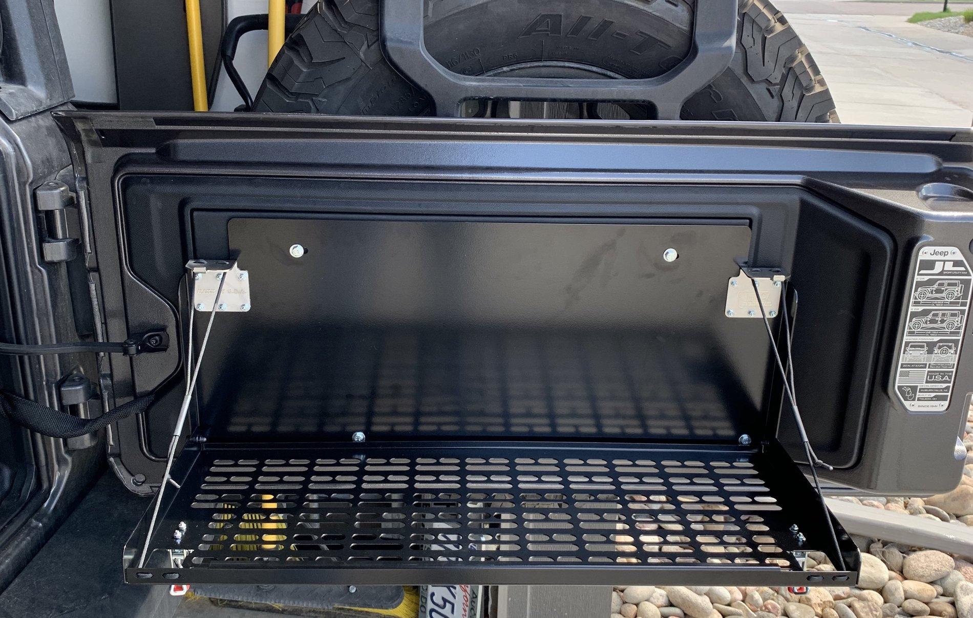 Jeep Wrangler JL Sunday project: tailgate table. BA15FA82-ECC5-402B-859F-272F4A0F4FDC