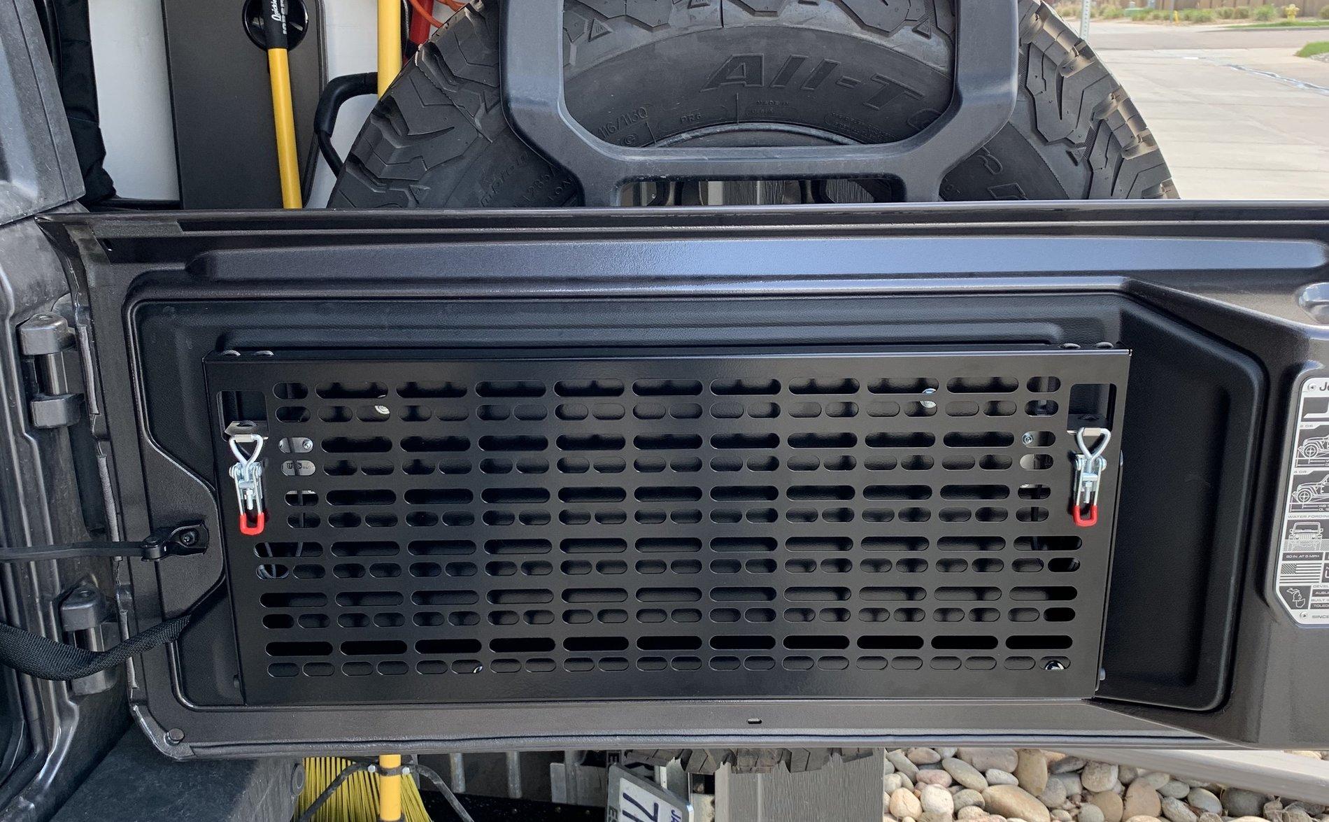 Jeep Wrangler JL Sunday project: tailgate table. 0938B250-3E6D-421E-A964-BF55658513B0