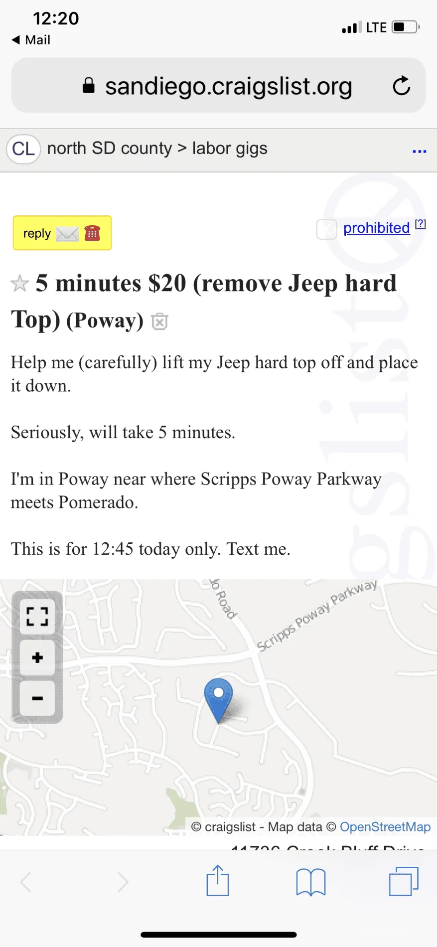 Jeep Wrangler JL When you are desperate for topless: AC1DABA8-0981-4064-90EF-2ADDF9EA777C