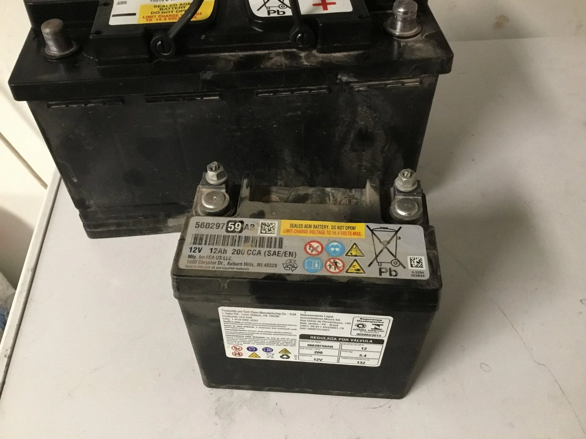 Jeep Wrangler JL Replaced both batteries 7D21A0B4-7661-436D-A405-D5E8BFD8D242
