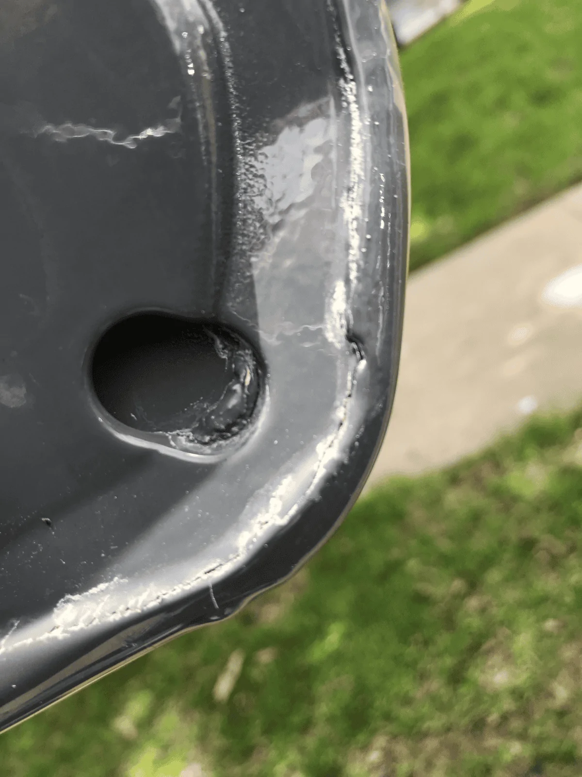 Jeep Wrangler JL Anyone have this happen?? JL crack
