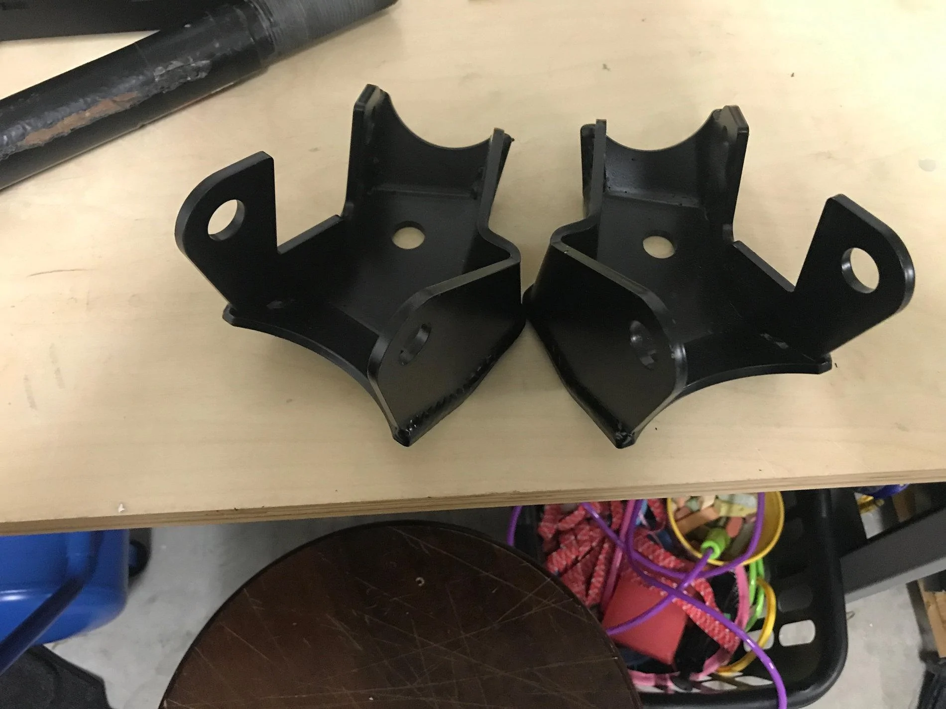 Jeep Wrangler JL EVO Rear Shock Skids $75 IMG_1692