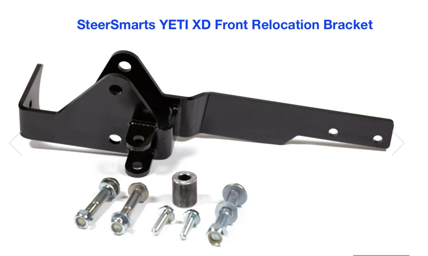 Jeep Wrangler JL For Sale: Front & Rear Trackbar Relocation Brackets SteerSmarts YETI Front Relocation Bracket