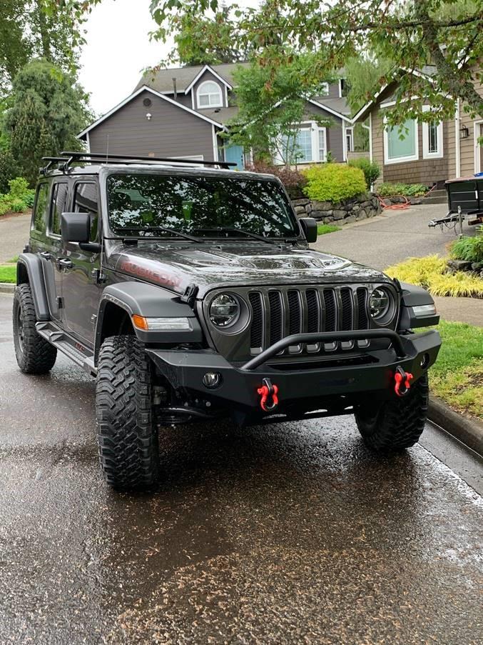 Jeep Wrangler JL What did you do TO your Jeep JL today? front bumper