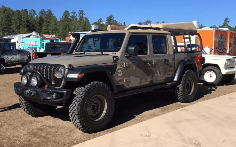 Jeep Wrangler JL AEV at Overland Expo West Screenshot_759