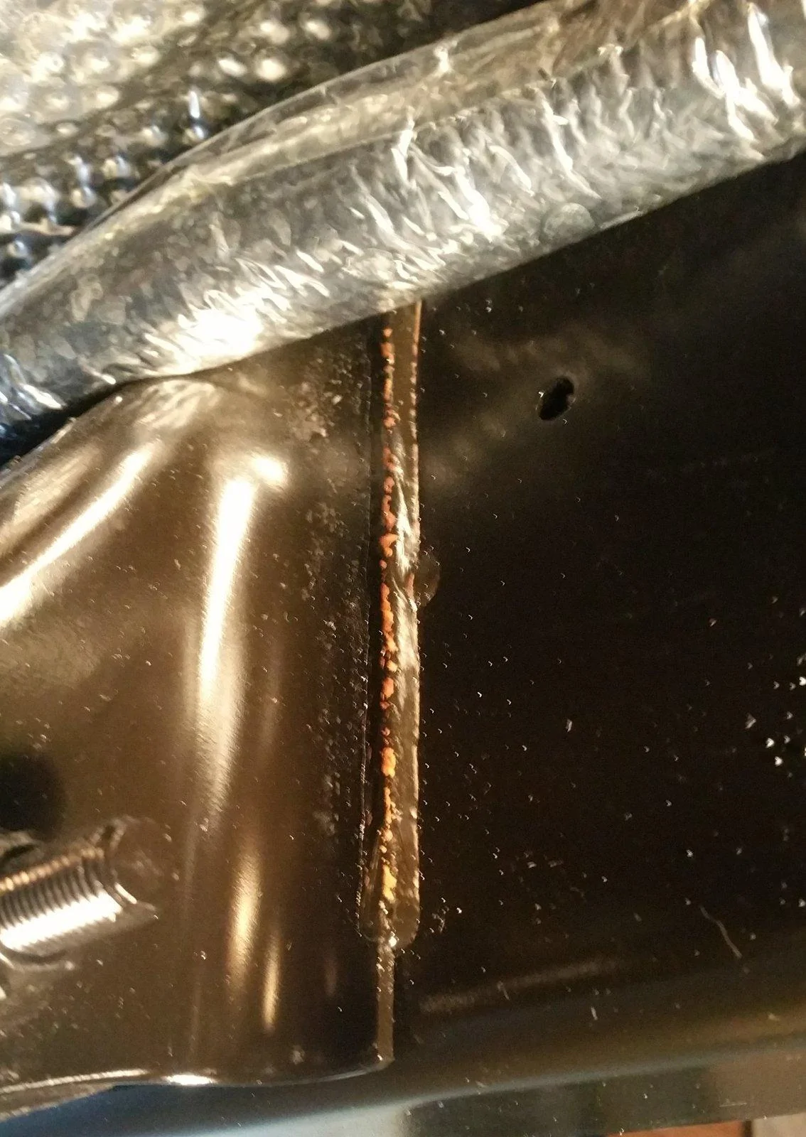 Jeep Wrangler JL Rusting welds 20180901_083852