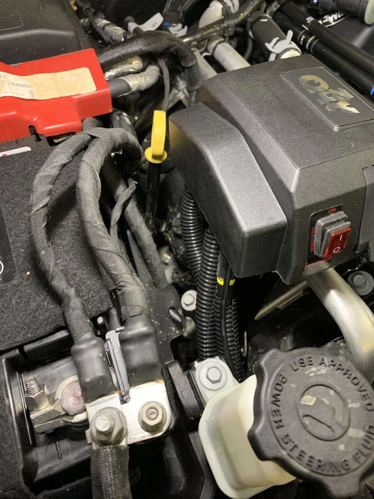 Jeep Wrangler JL Clean Winch Solenoid Remote Installation F1178F72-1589-468D-BECA-944A39EC0DD5