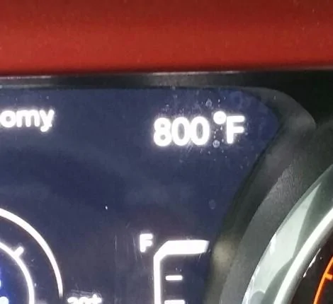 Jeep Wrangler JL Outside Temp reading & Compass 20190526_191159