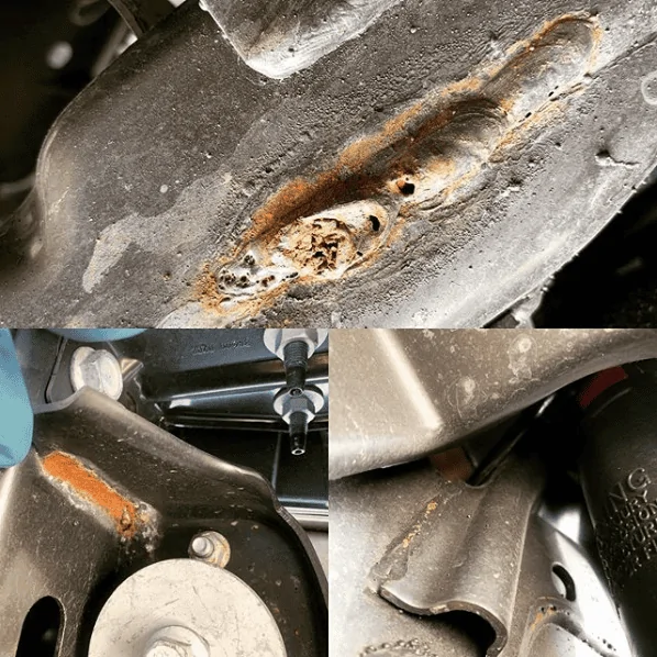 Jeep Wrangler JL Rusting welds RUST