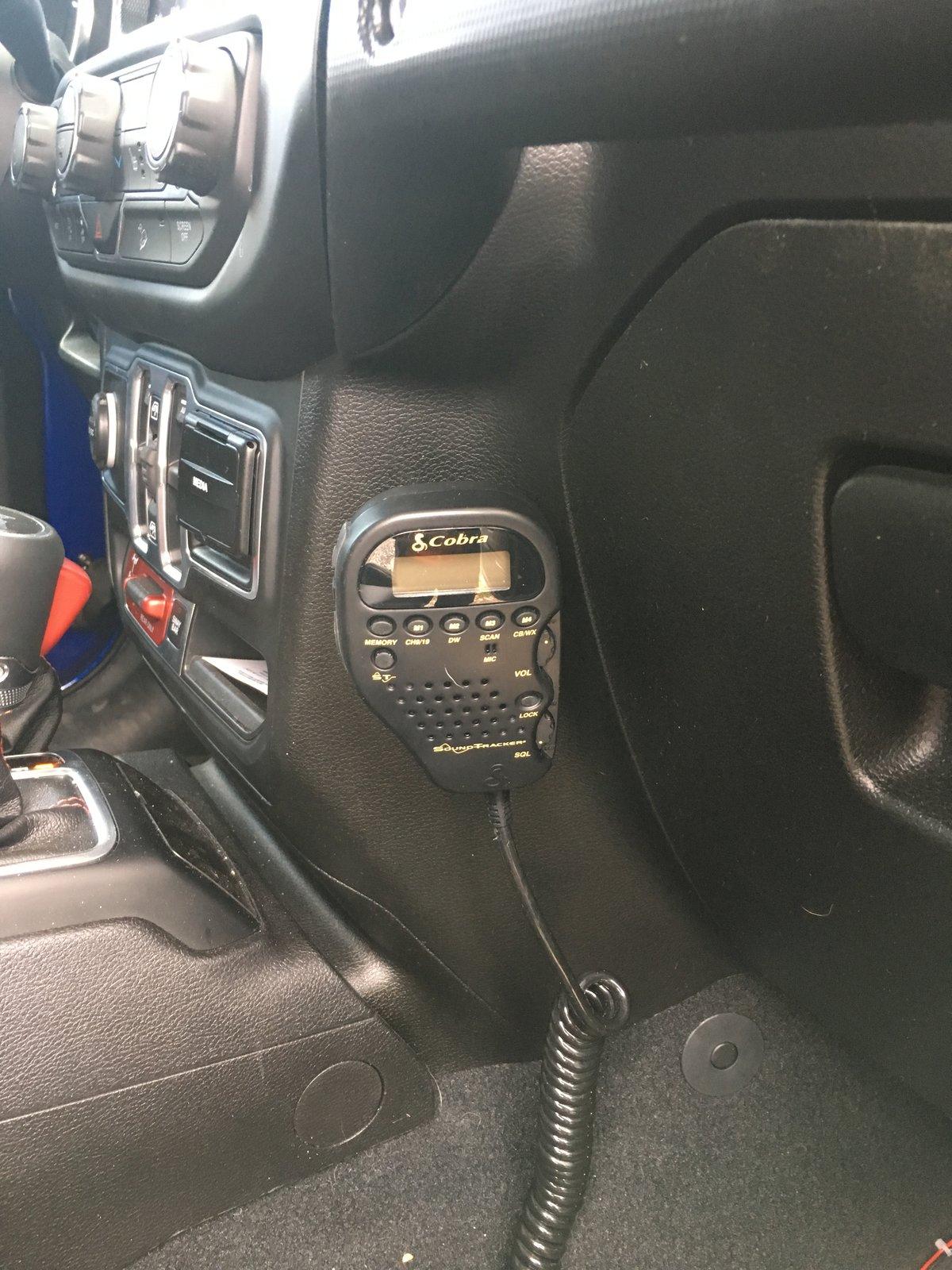 Jeep Wrangler JL CB Radio Locations and Installs  --  Post your Pictures CAC6CA27-A688-483B-99A5-87F020446372