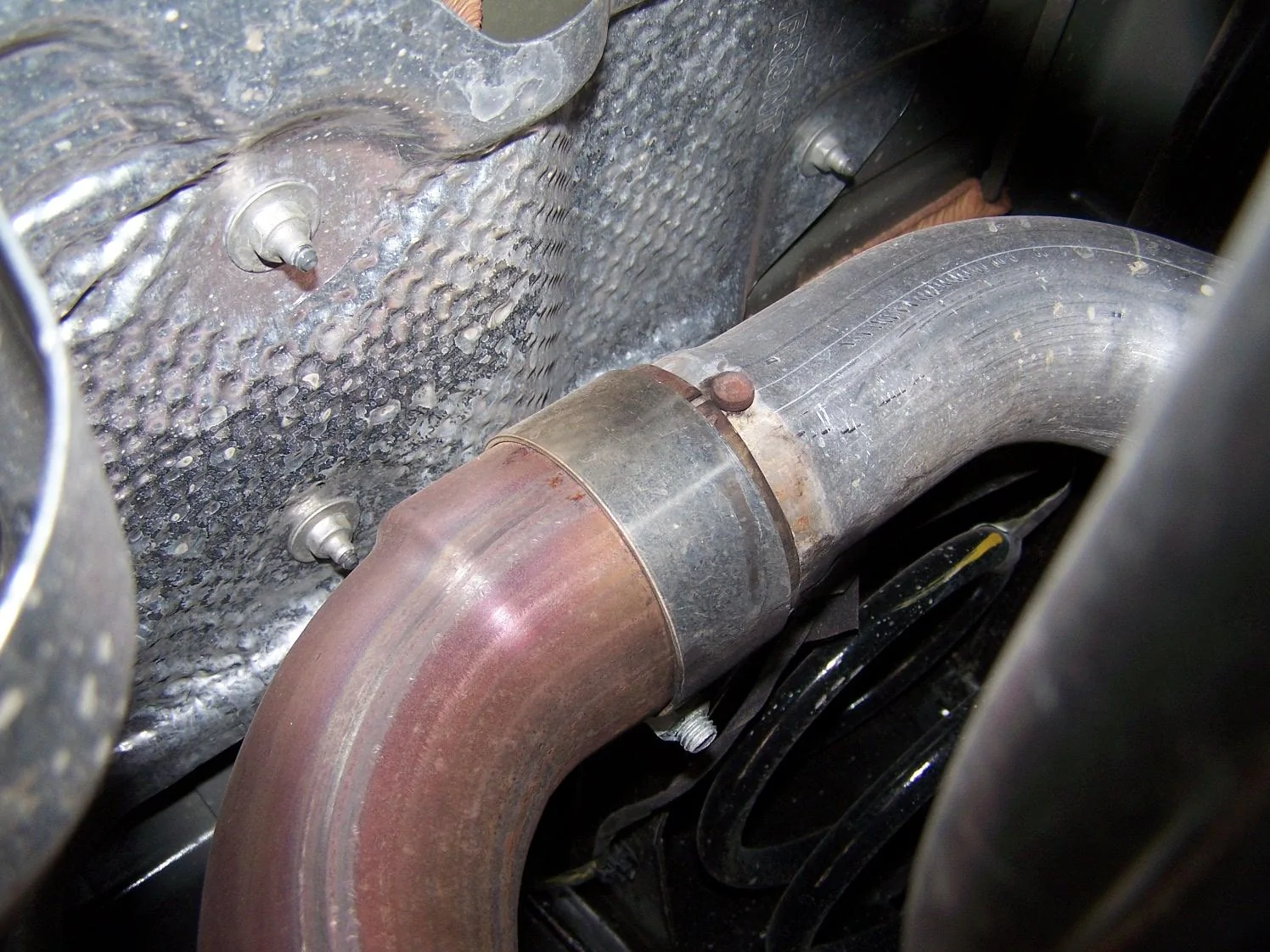 Jeep Wrangler JL Removed Stock Muffler 100_4118
