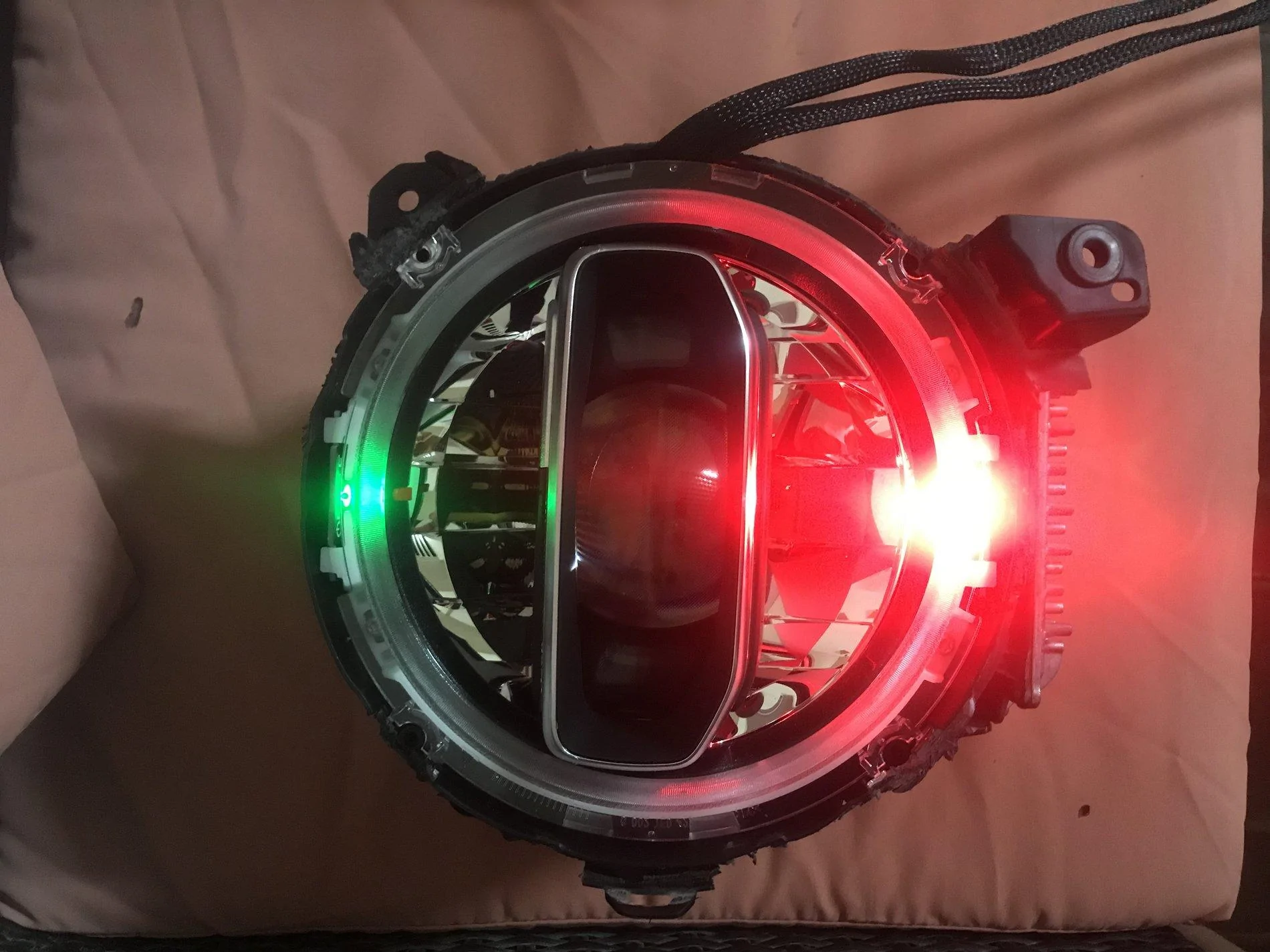 Jeep Wrangler JL Oracle Halo on Mopar LED headlights AE02ECA2-0184-4DB1-9D41-EB27D1C5A55B