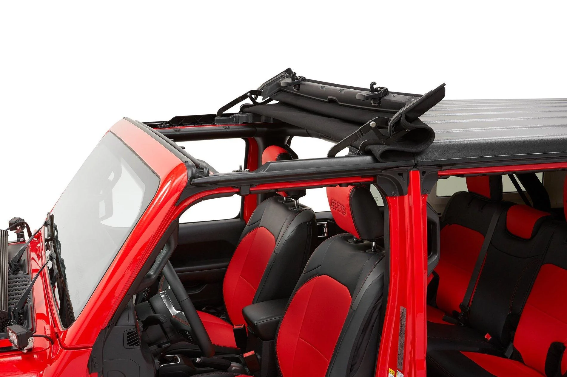 Jeep Wrangler JL Is the Sky one touch permanent? Bestop-52452-17-Sunrider-For-Hardtop-JL-Close-Side-Angle-Fully-Opened