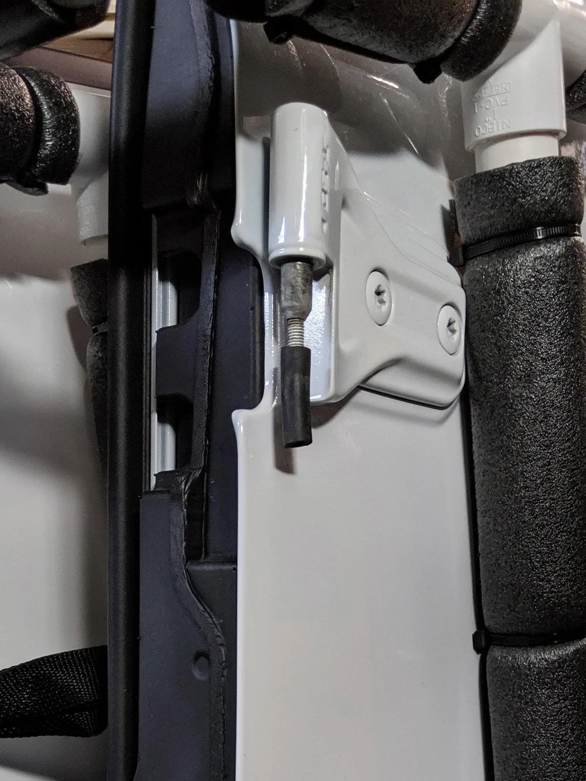 Jeep Wrangler JL DIY Door Installation Pin Guides hinge tubes 2