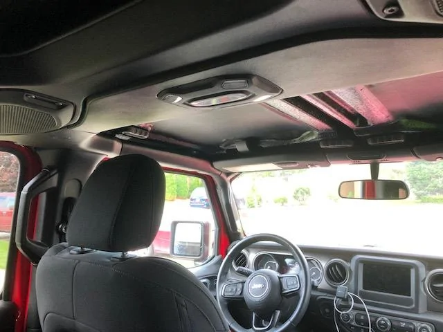 Jeep Wrangler JL What did you do TO your Jeep JL today? Black freedom panels 1