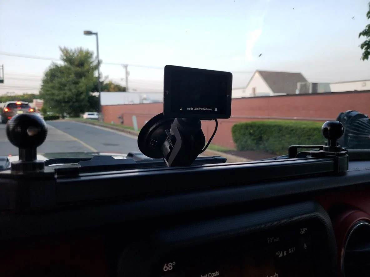 Jeep Wrangler JL Owl Dash Cam Finicky Connection 20190603_201723