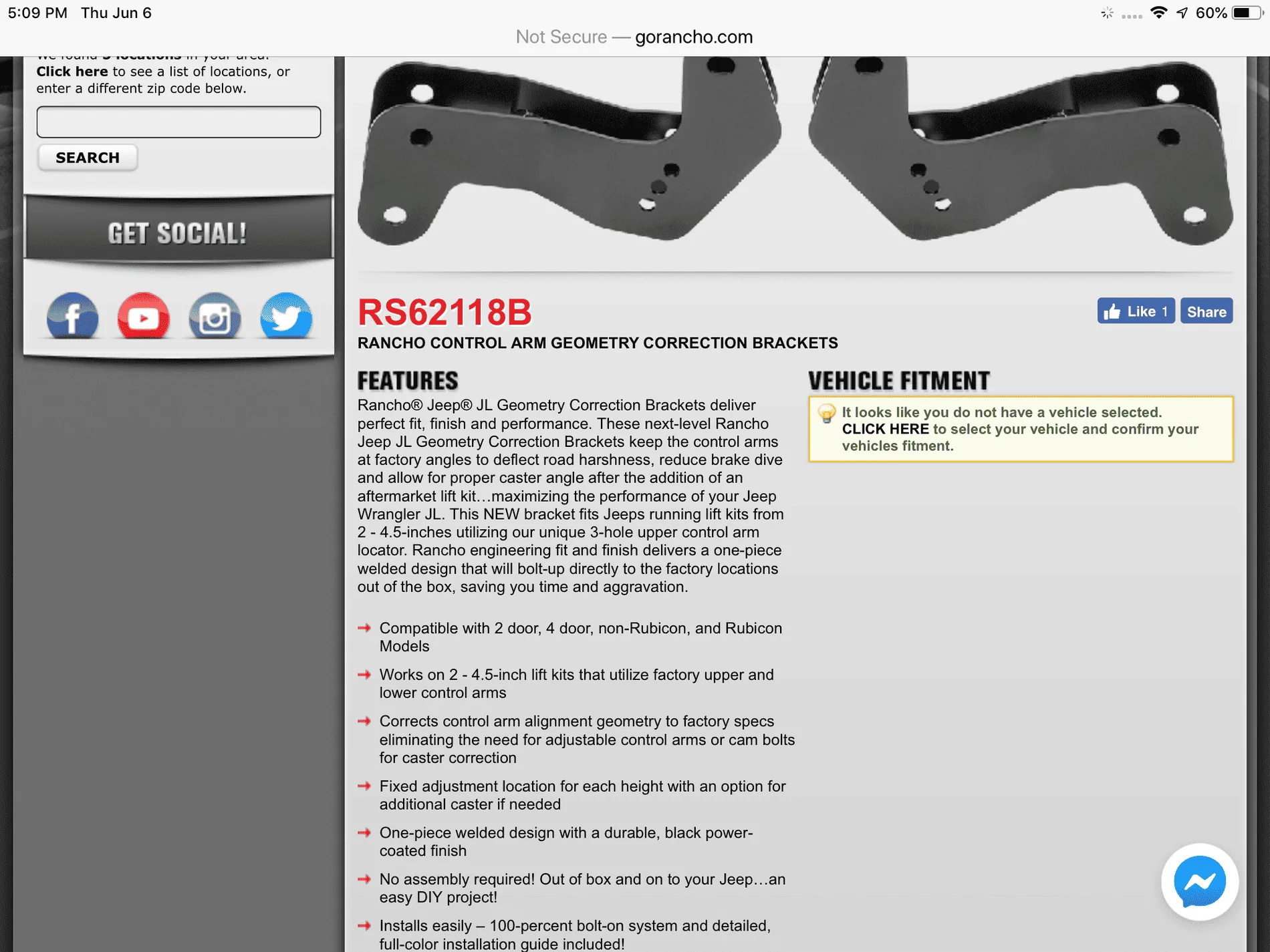 Jeep Wrangler JL New Lower Control Arms or Control Arm Relocation Brackets AC4C595B-AC04-4E34-8EB7-20B78494DB26