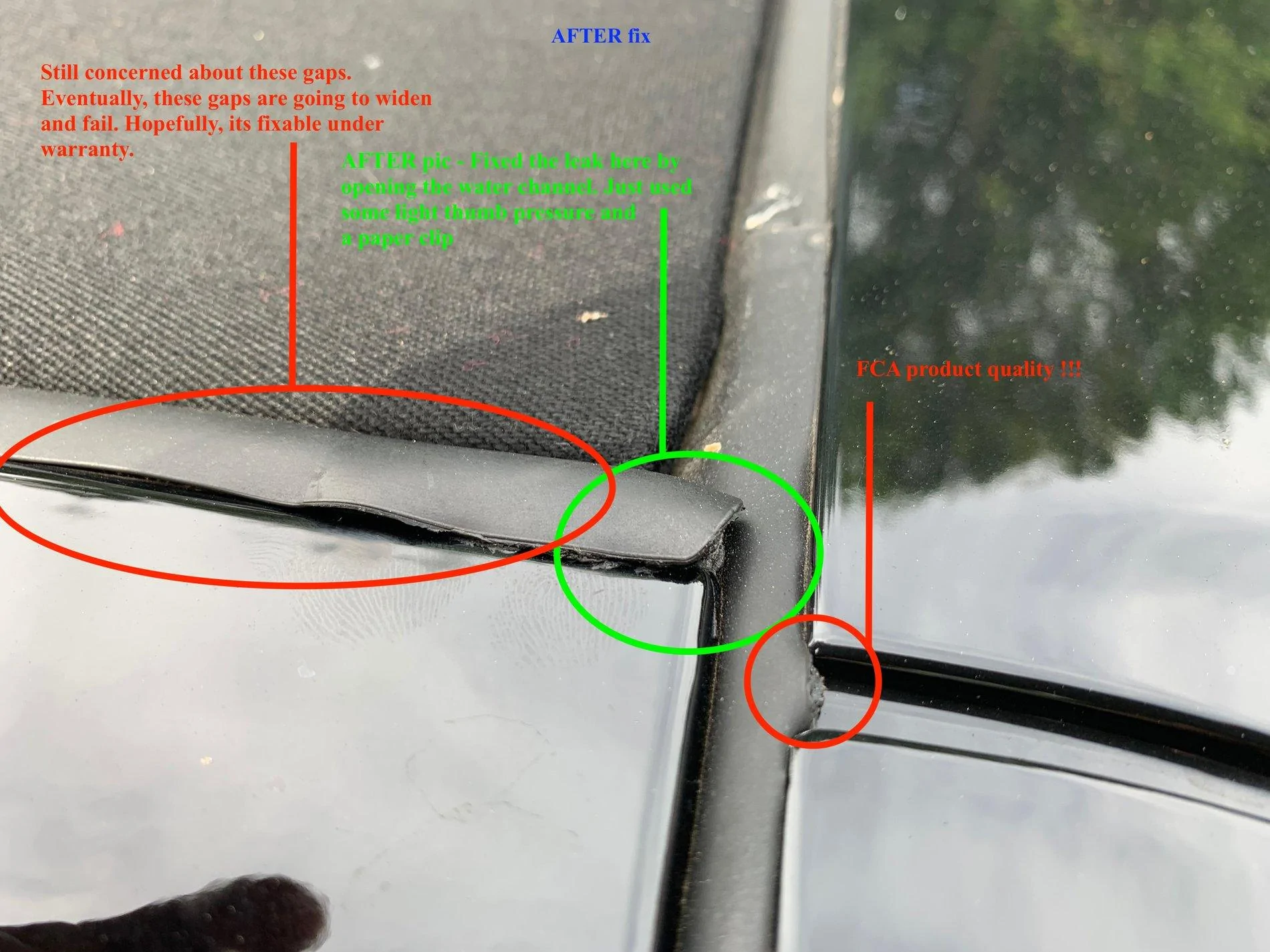 Jeep Wrangler JL Leak! One Touch Power Roof Fix