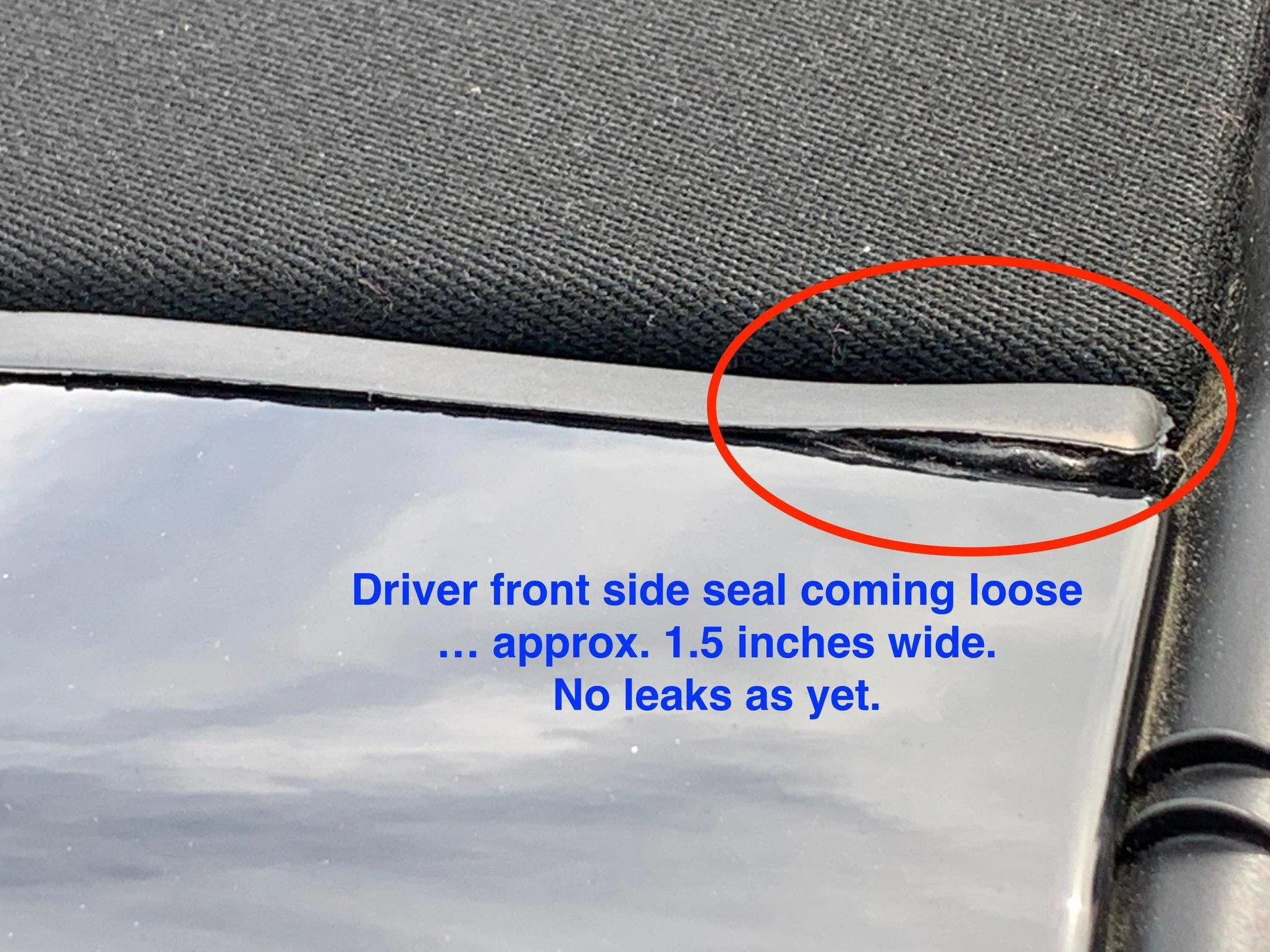 Jeep Wrangler JL Leak! One Touch Power Roof IMG_2497
