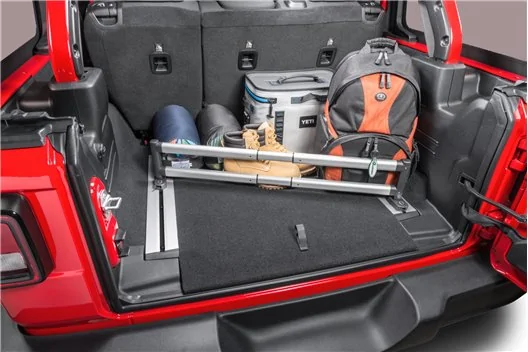 Jeep Wrangler JL TRMS: has anyone found a good source for compatible... cargo-organizer-bar-18-19-jeep-wrangler-jl