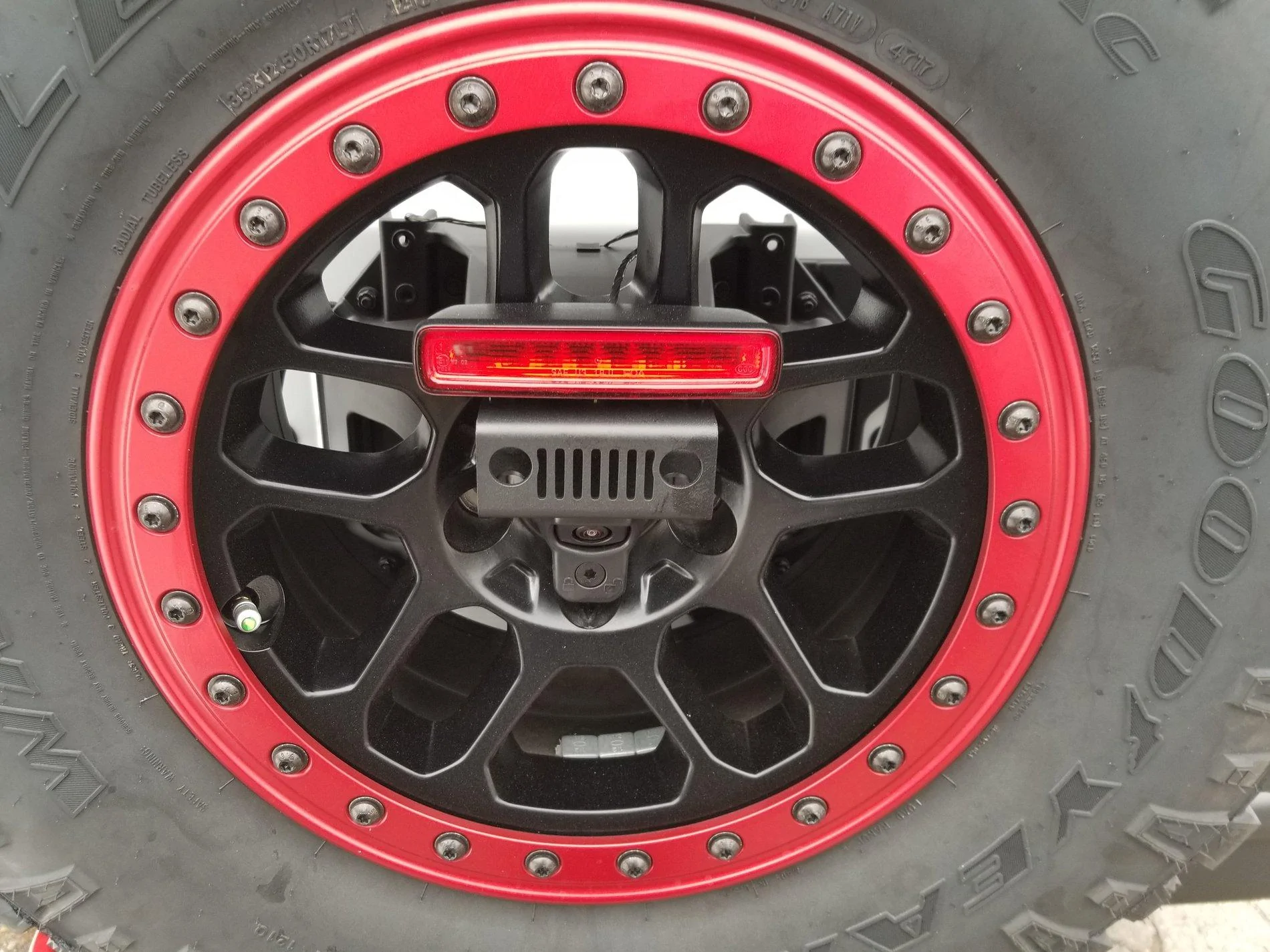 Jeep Wrangler JL Rubicon Red Dash Color Match 20180413_175637