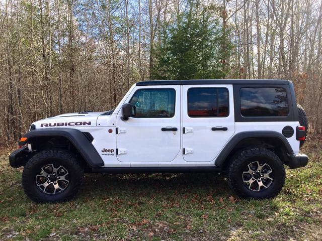 Jeep Wrangler JL Damon's white JLU Rubicon build Plasti_after