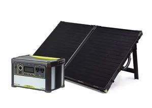 Jeep Wrangler JL Alternate Battery / Energy Sources goal-zero-yeti-400-lithium-portable-power-station-with-boulder-100-briefcase-solar-panel-kit-10