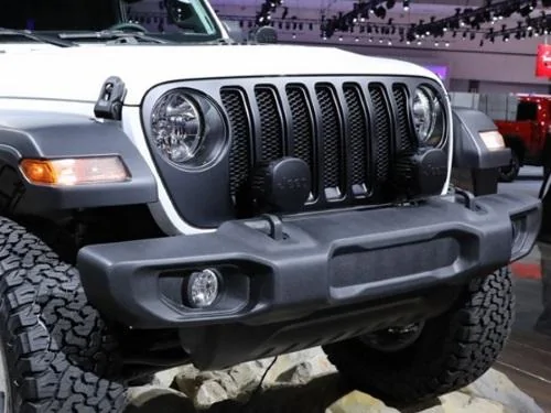 Jeep Wrangler JL Mopar Satin Black Grill 82215114-MOP