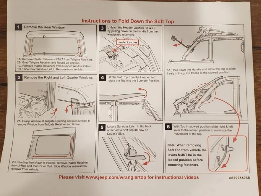Jeep Wrangler JL Sunrider position pointless? 20190608_101634