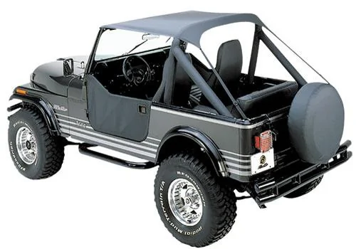 Jeep Wrangler JL Bimini top BT52508-01-Bestop-Bikini-To