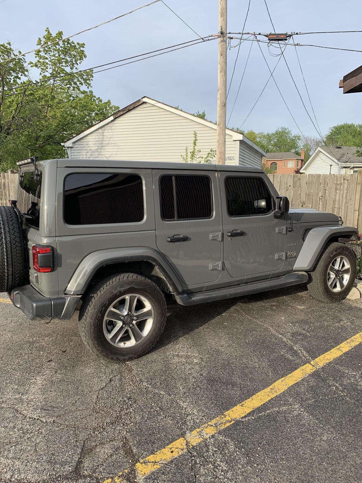 Jeep Wrangler JL Window Tint Photo Compilation Master Thread Tint