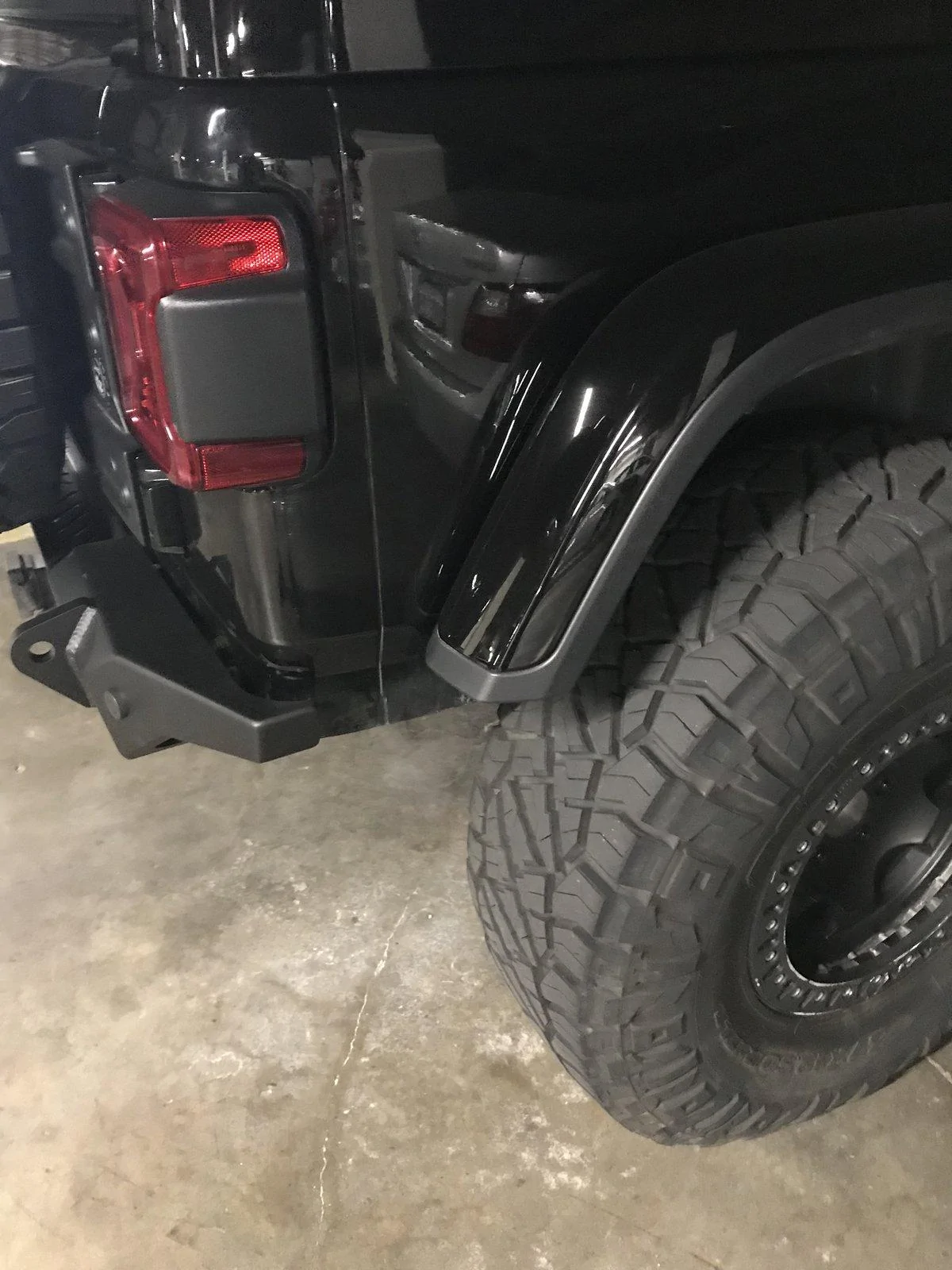 Jeep Wrangler JL GenRight rear bumper F1083FD6-CA3F-4815-84A0-112080A9BD64