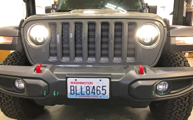 Jeep Wrangler JL Malo's Sting Gray 2018 JLUR Build! jw-speaker-headlights-in-jeep-jl-800x500