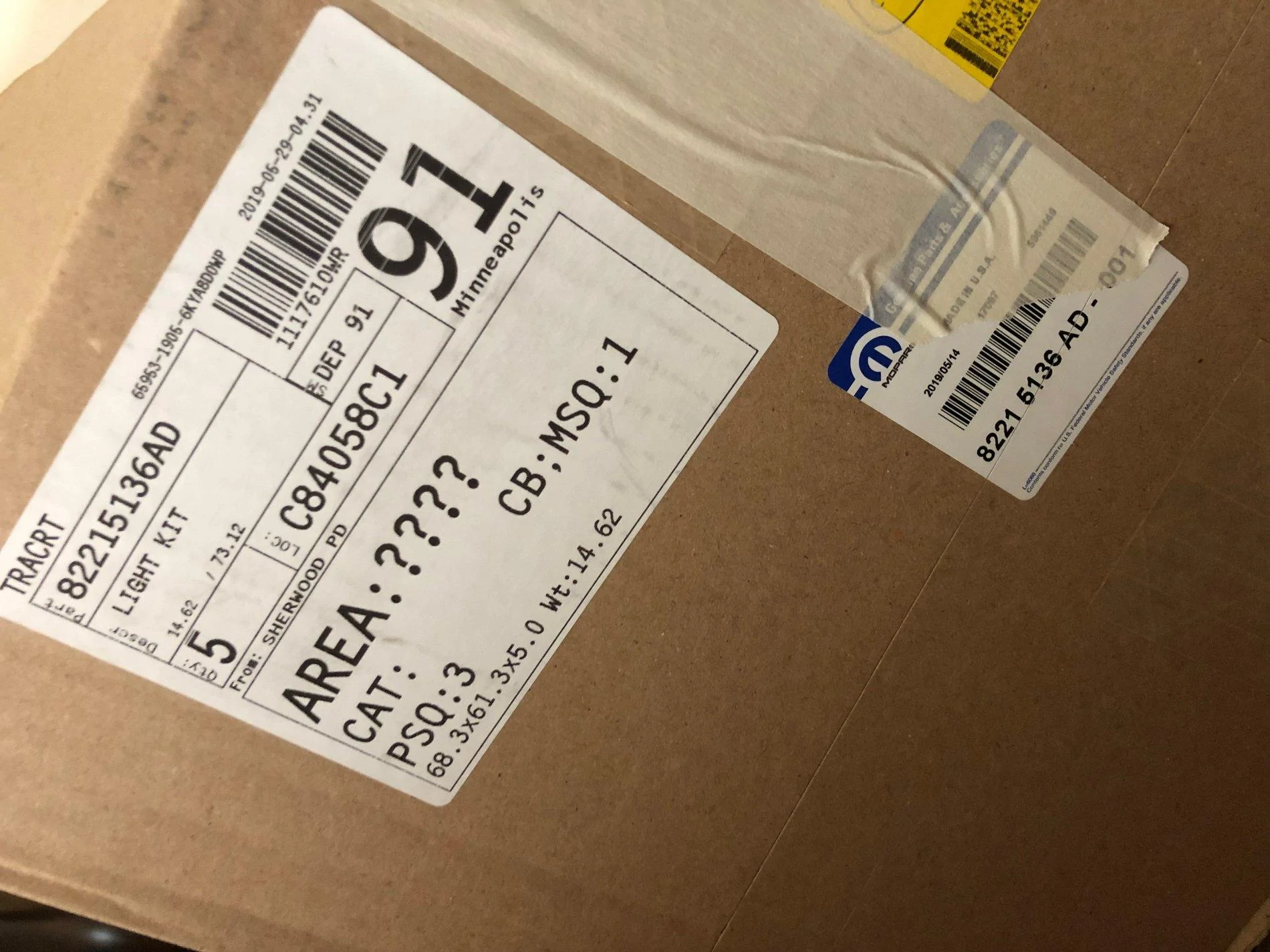 Jeep Wrangler JL MOPAR LED FACTORY UPGRADE KIT IMG_4519