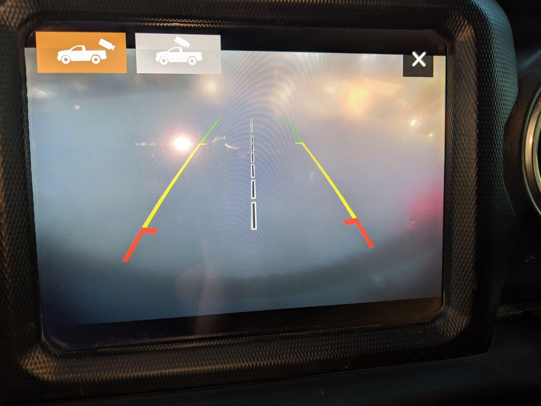 Jeep Wrangler JL Water intrusion in backup camera IMG_20190617_193949