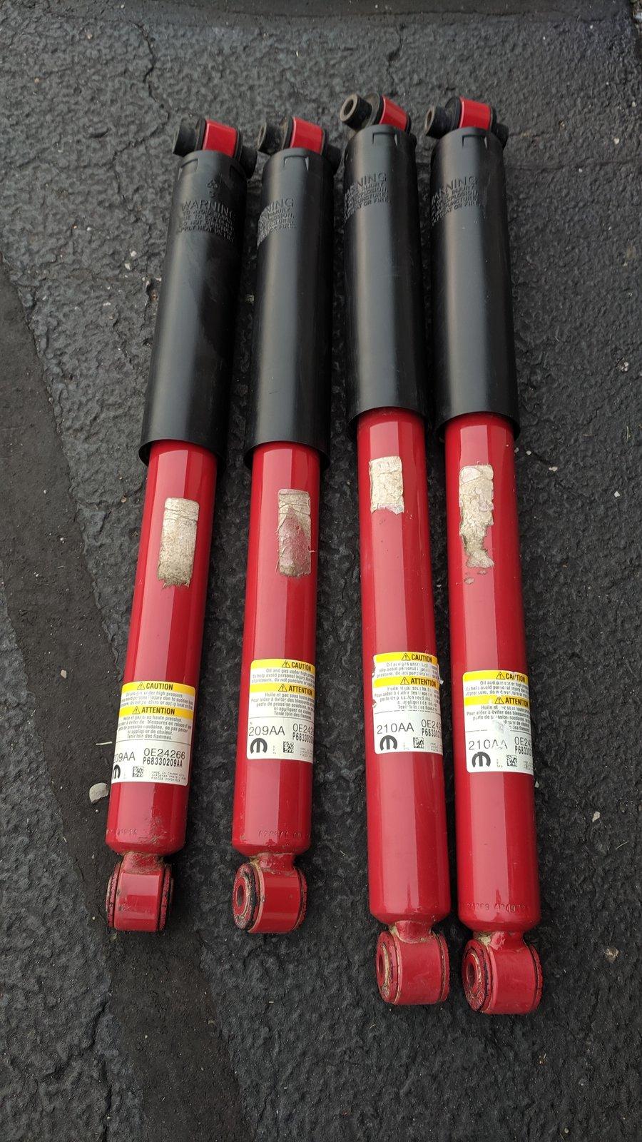 Jeep Wrangler JL Rubicon 4D shocks, $50 IMG_20190621_194018
