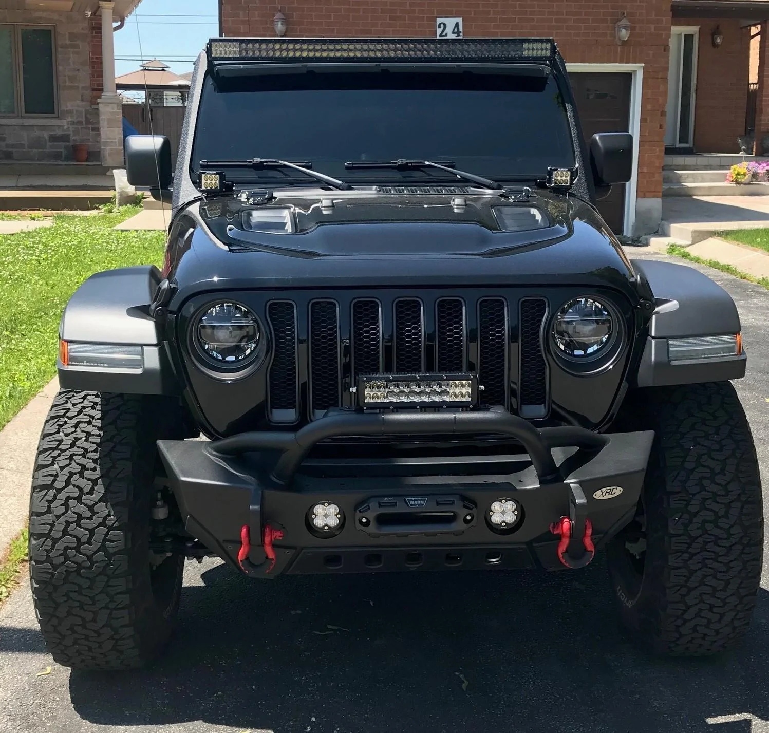 Jeep Wrangler JL Smittybilt XRC Gen2 Front Bumper Fogs n tint .jpg8 (2)