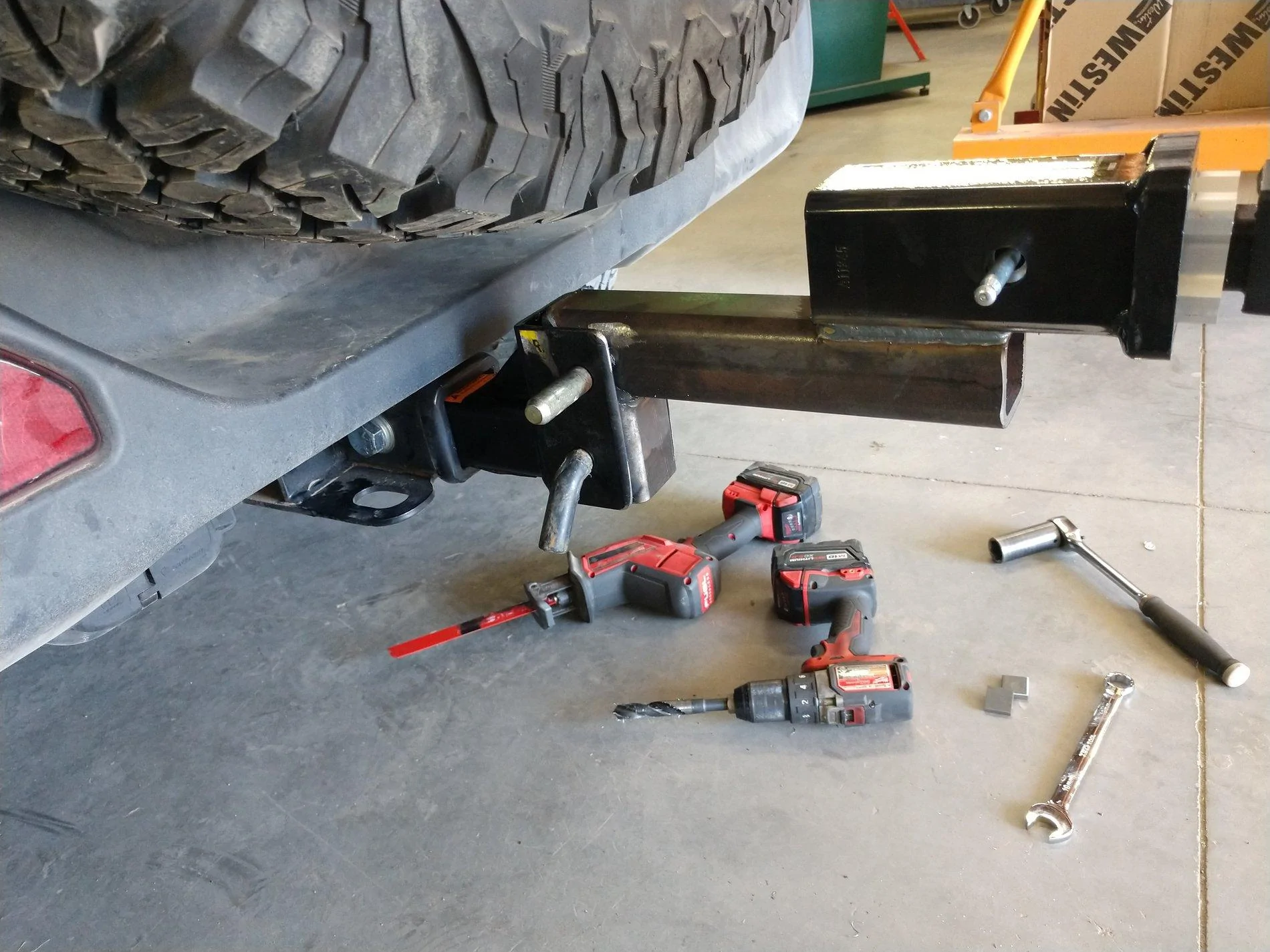 Jeep Wrangler JL Bike hitch mounts IMG_20190623_095841185