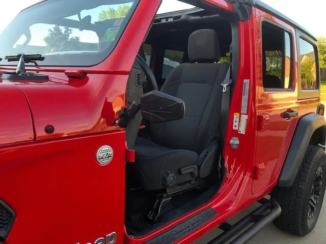 Jeep Wrangler JL What did you do TO your Jeep JL today? Ram Mirror driver