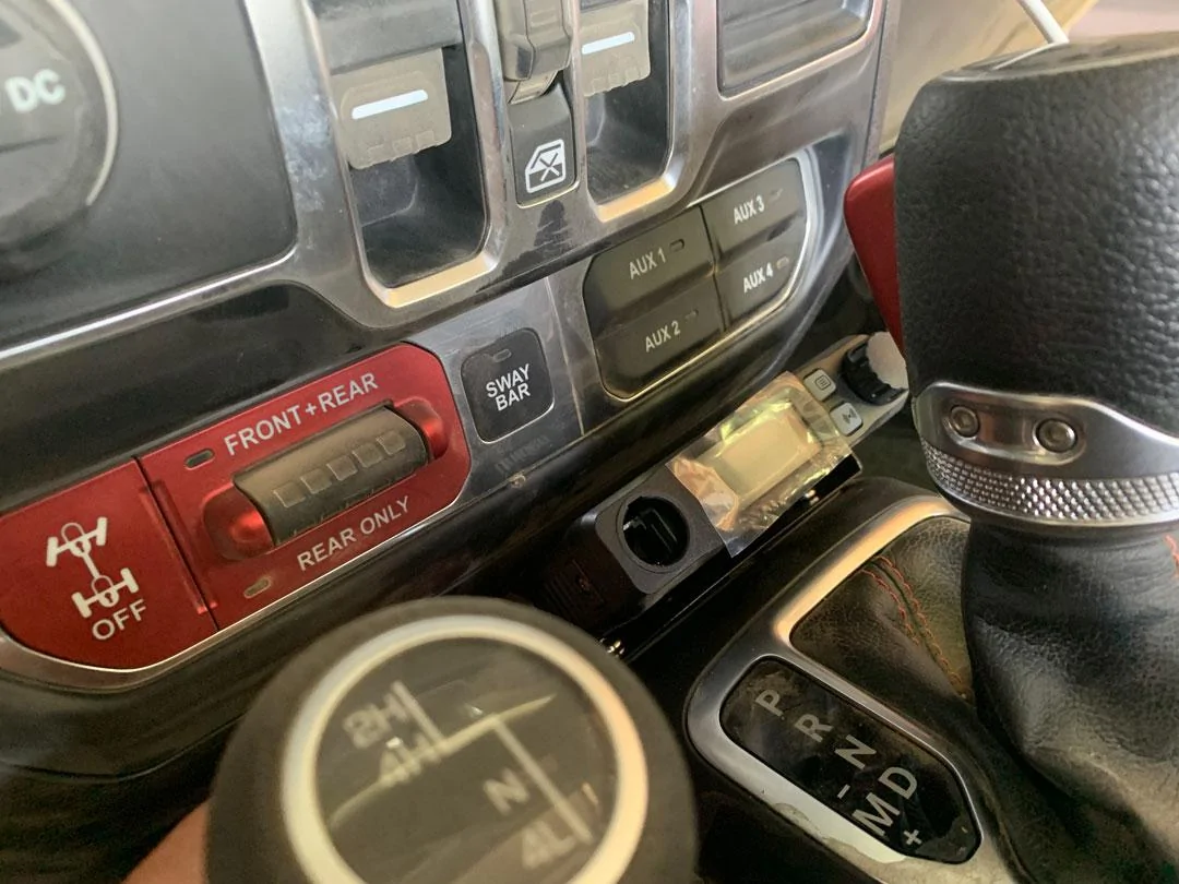 Jeep Wrangler JL Finished my CB install.  Pics inside IMG_8066