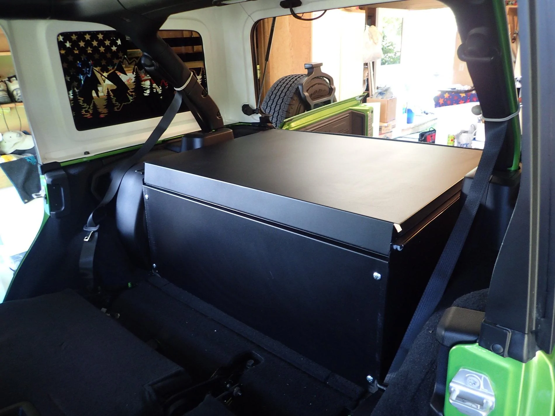 Jeep Wrangler JL Tuffy security deck for JL Wrangler 2019-05-09 2019 JWJL Tuffy Security Deck Install-0025