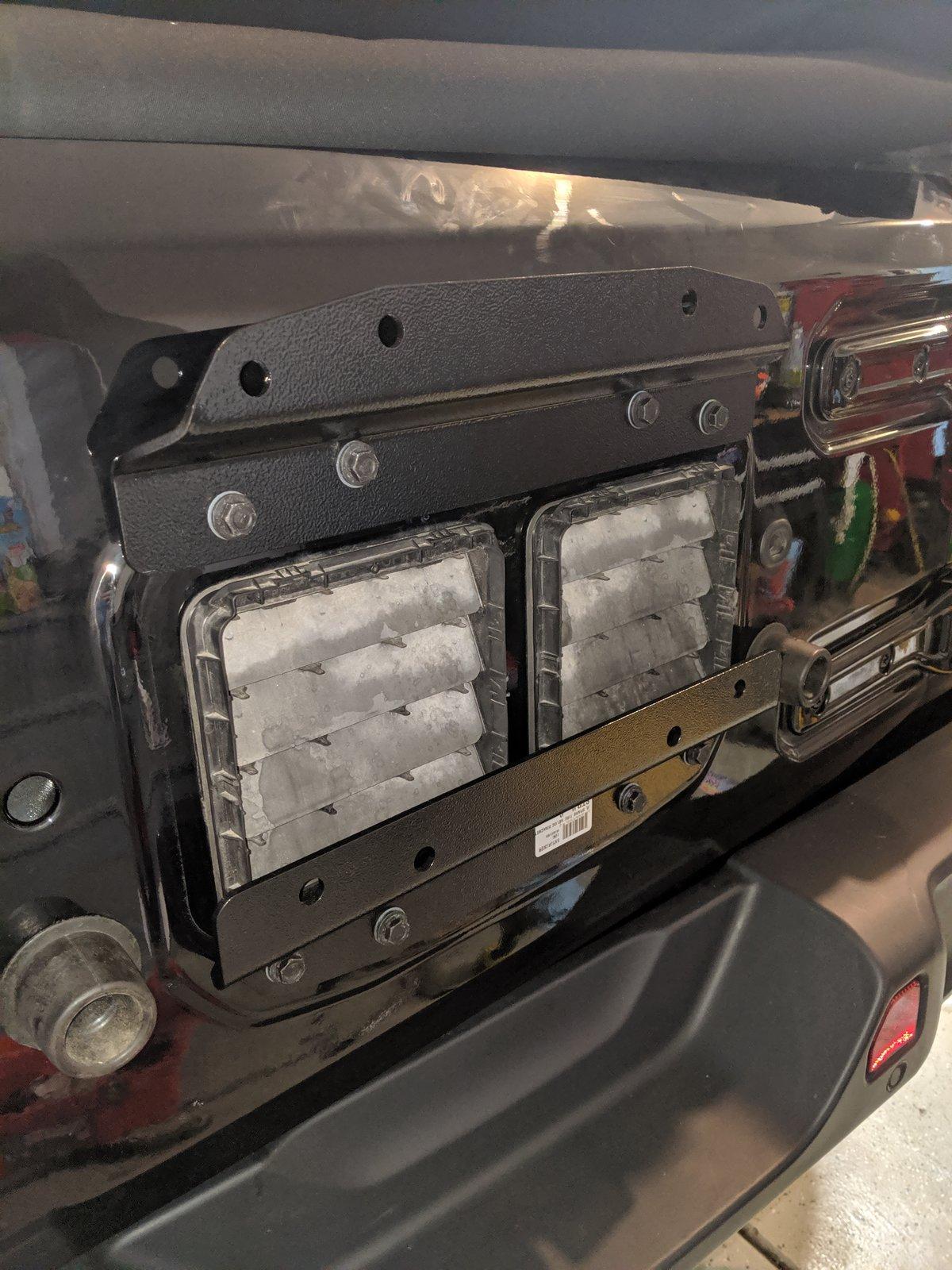 Jeep Wrangler JL Skyjacker  JL Tailgate Saver Support & Spare Tire Relocation Kit IMG_20190630_152838