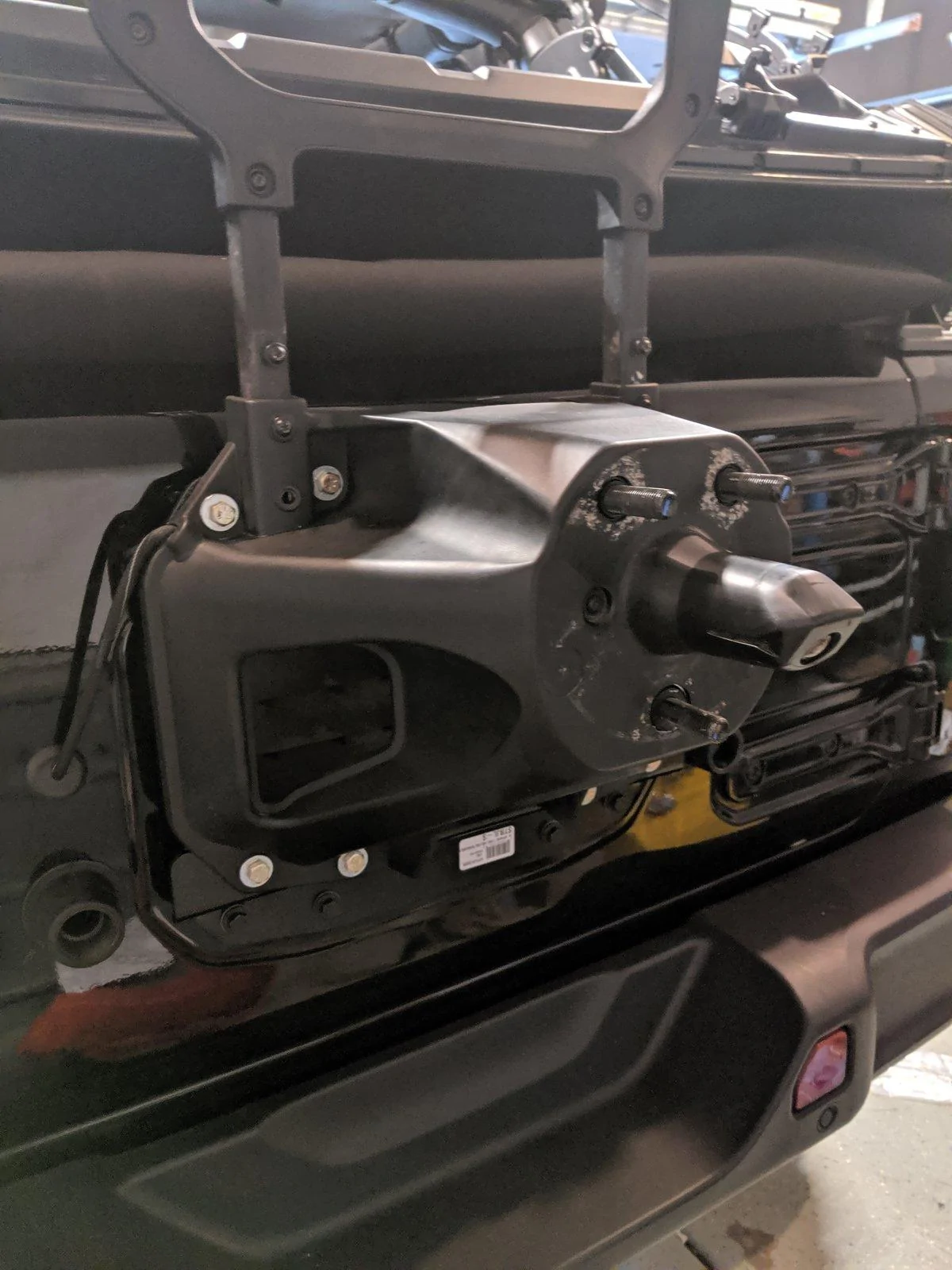Jeep Wrangler JL Skyjacker  JL Tailgate Saver Support & Spare Tire Relocation Kit MVIMG_20190630_154800