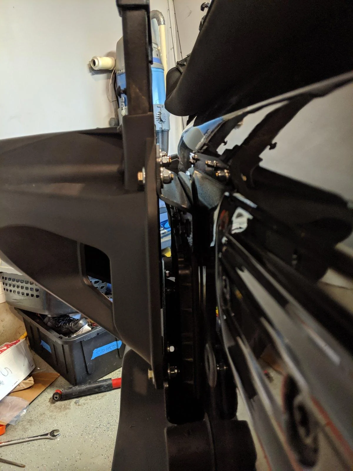 Jeep Wrangler JL Skyjacker  JL Tailgate Saver Support & Spare Tire Relocation Kit MVIMG_20190630_154820