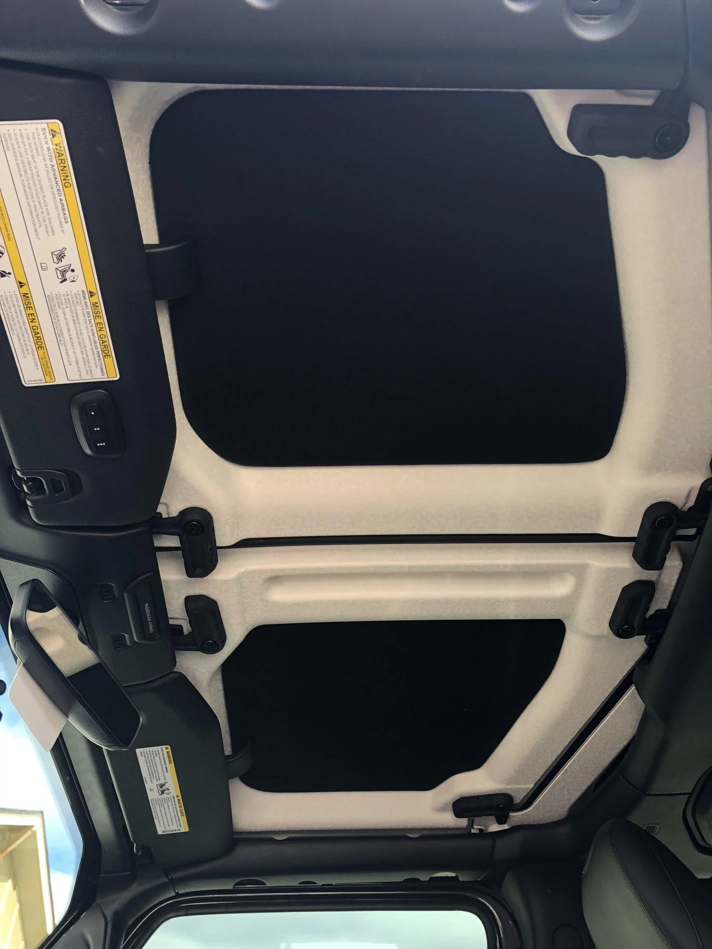 Jeep Wrangler JL Anyone installed Hothead Headliners 66666991-B9E4-4D93-BEE3-56E088D4388B