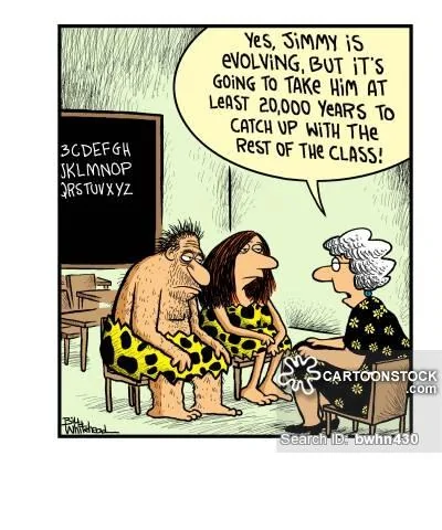 Jeep Wrangler JL Jeep humor waiting room ( ** NO POLITICS ** ) education-teaching-evolution-evolve-cavemen-cavewomen-neanderthal-bwhn430_low[1]
