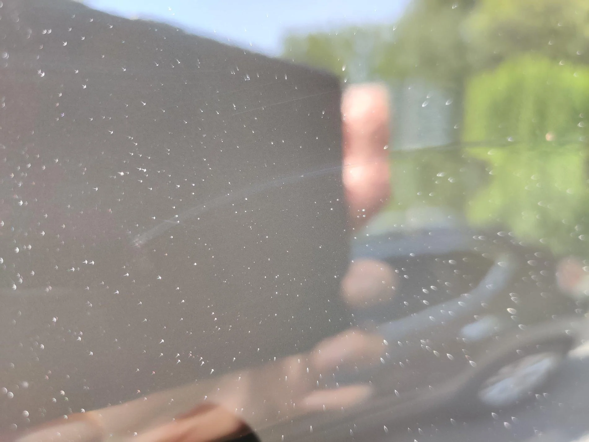 Jeep Wrangler JL White dots after waxing IMG_20190709_135331
