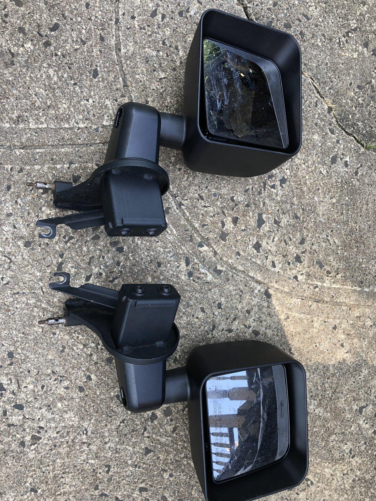 Jeep Wrangler JL Die Tech Mirror Brackets for JK or JKU. IMG_2090