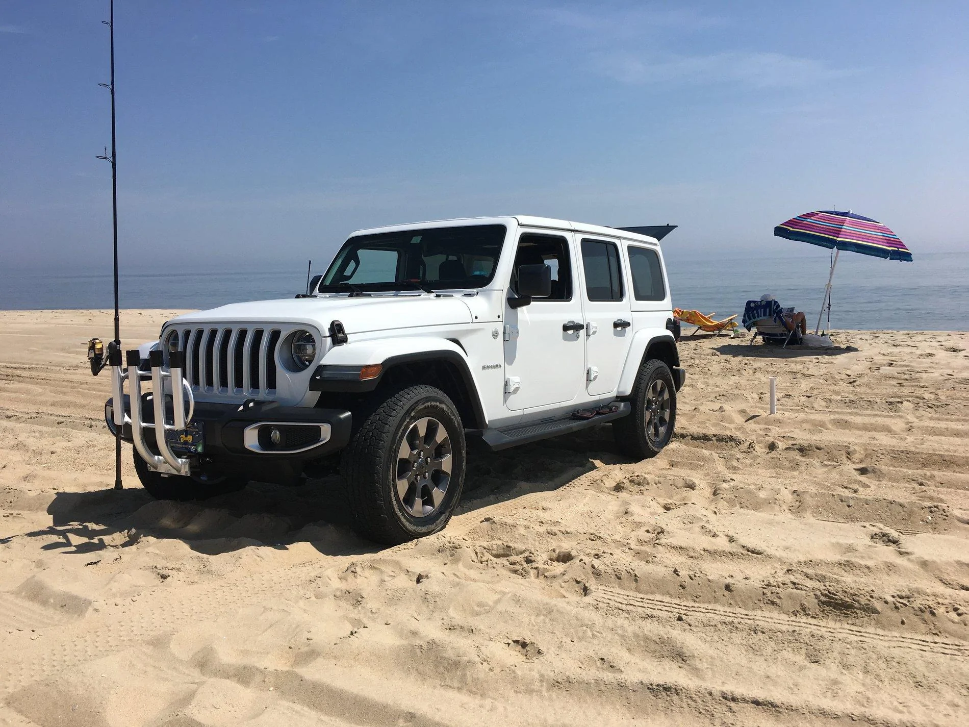 Jeep Wrangler JL Surf rod holder modifications. IMG_6184