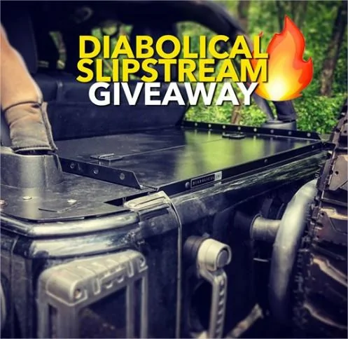 Jeep Wrangler JL July - Diabolical Slipstream Giveaway giveaway